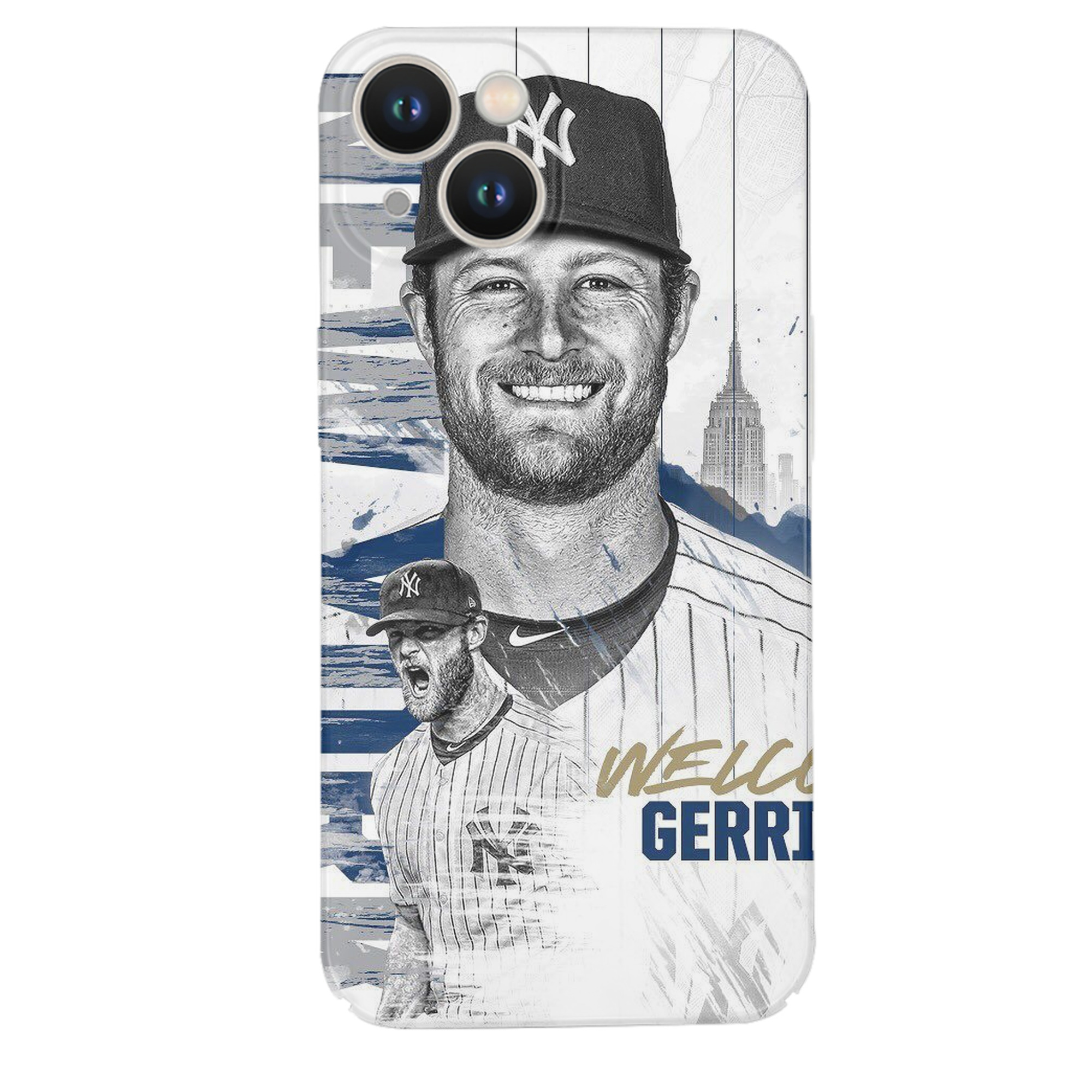 Gerrit Cole 26 IPhone 14 Series Full-Cover Hard Case – Shockproof With Raised Camera Protection – Precise Cutouts, Wireless Charging Compatible – Durable, Anti-Yellowing, Easy To Clean